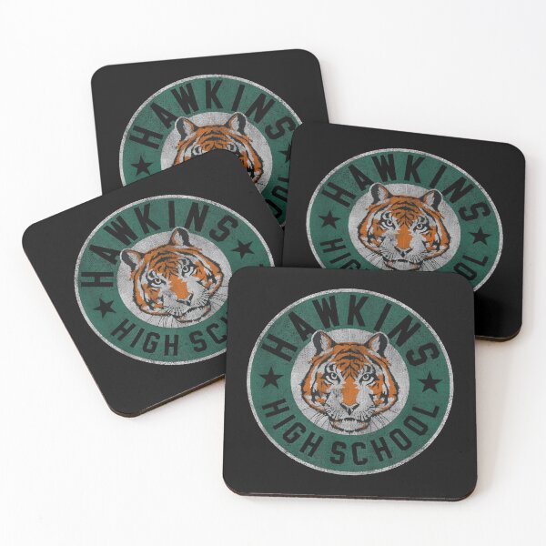 Item preview, Stranger Things 4 Hawkins High School Tiger Circle designed and sold by MaceonPi.