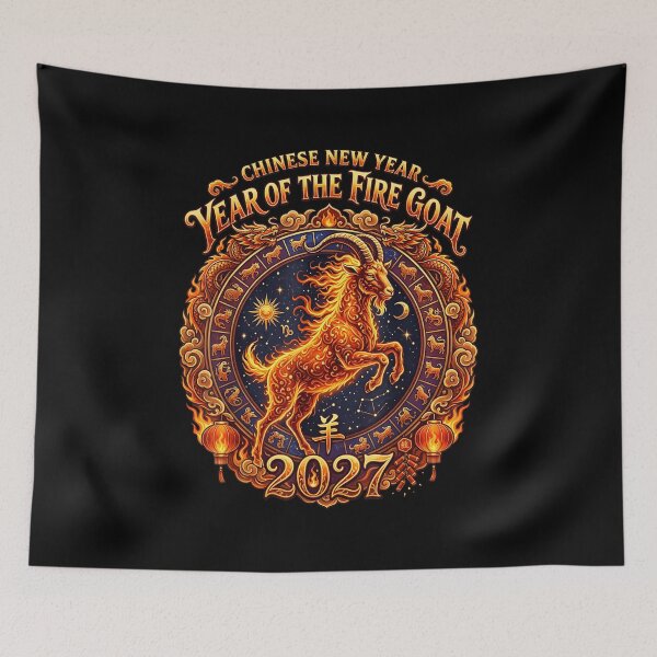 Item preview, Year of the goat Chinese New Year 2027 Character designed and sold by BASKF.