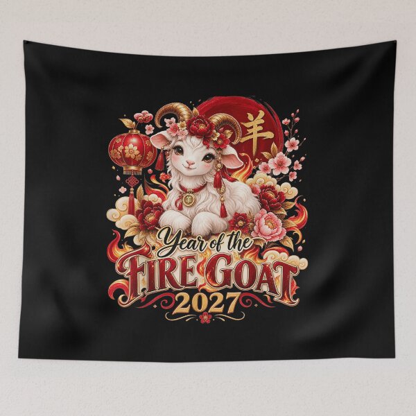 Item preview, Year of the goat Chinese New Year 2027 Character designed and sold by BASKF.