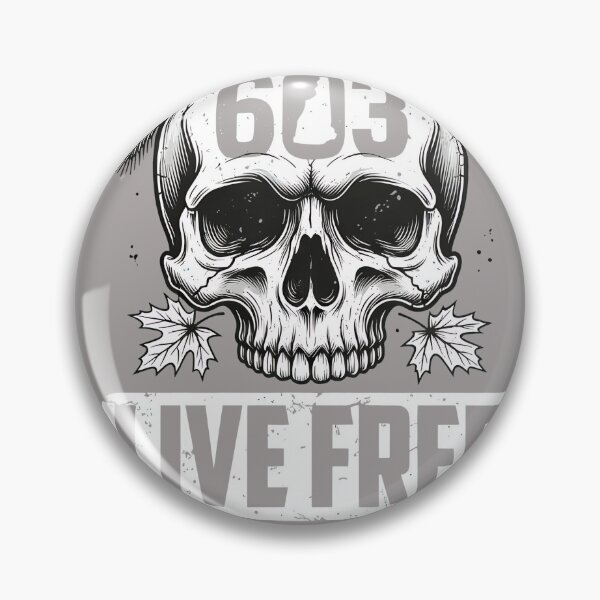 Item preview, 603 New Hampshire Live Free Or Die-58 designed and sold by MarcuBing.