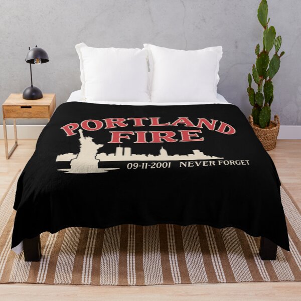 Item preview, Portland Fire - 09-11-2001 Never Forget - NYC Skyline - Statue Of Liberty designed and sold by onlytiggokk.