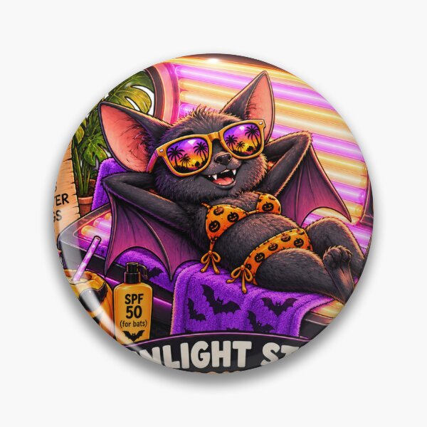 Item preview, Funny Bat UV Training – Sunlight Still Not Recommended designed and sold by EwelinaBa.