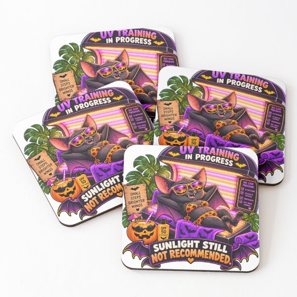 Item preview, Funny Bat UV Training – Sunlight Still Not Recommended designed and sold by EwelinaBa.