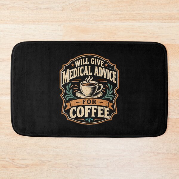 Item preview, Will Give Medical Advice for Coffee  designed and sold by DemureArtsy.