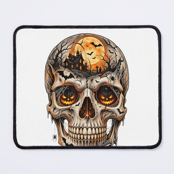 Item preview, Spooky Skull Pumpkin Halloween Night  designed and sold by PladypooZztrt.