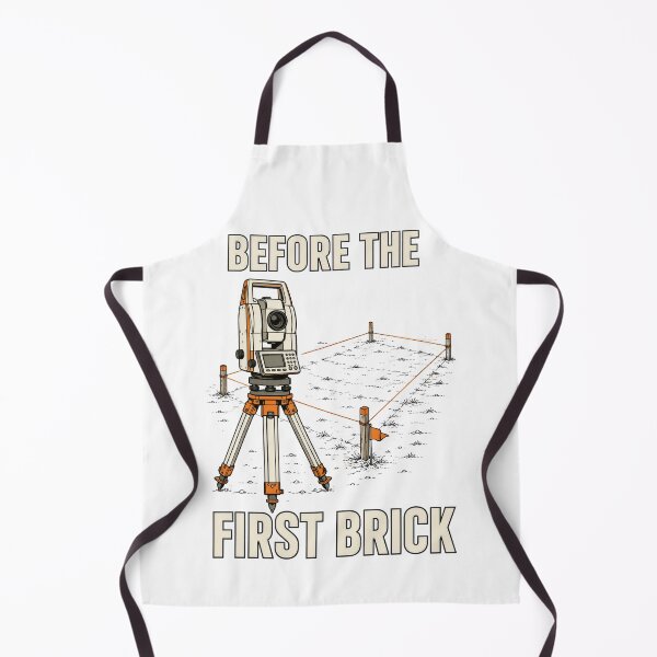 Item preview, Before the First Brick – Land Surveyor designed and sold by FreePath-Move.