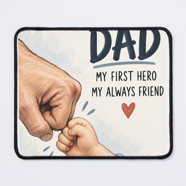 Item preview, Dad My First Hero Always Friend designed and sold by Willow Sky.