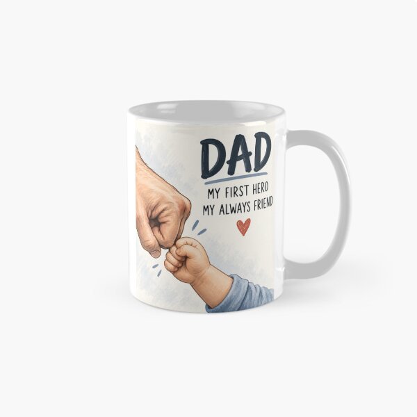 Item preview, Dad My First Hero Always Friend designed and sold by Willow Sky.