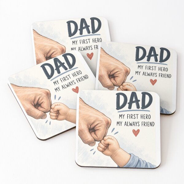 Item preview, Dad My First Hero Always Friend designed and sold by Willow Sky.