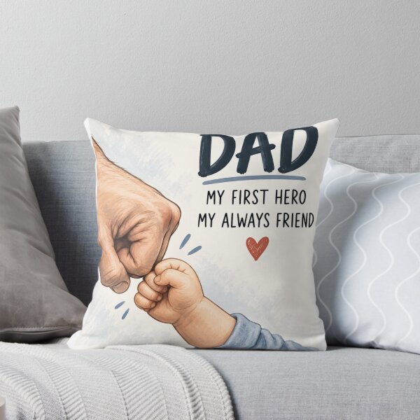 Item preview, Dad My First Hero Always Friend designed and sold by Willow Sky.