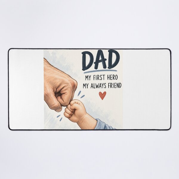 Item preview, Dad My First Hero Always Friend designed and sold by Willow Sky.