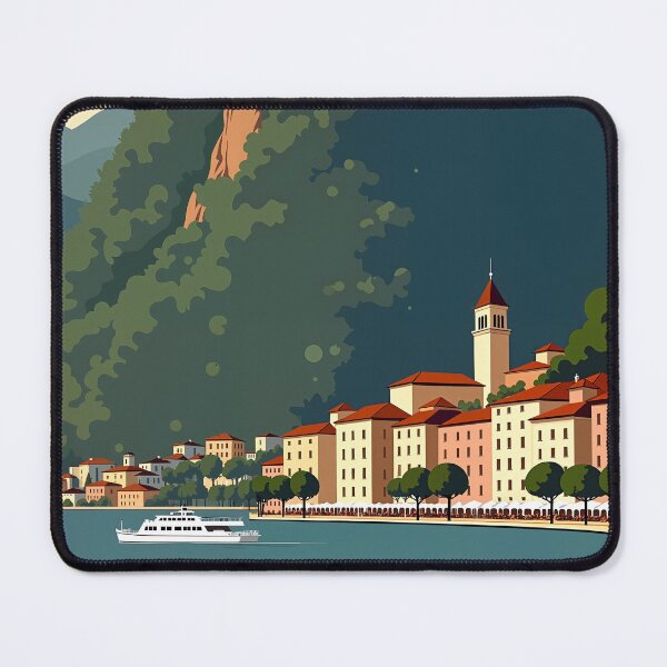 Item preview, Monte San Salvatore Lugano Lake Ticino – Vintage Retro RBA-2026-0005-B designed and sold by IdeaSmith.