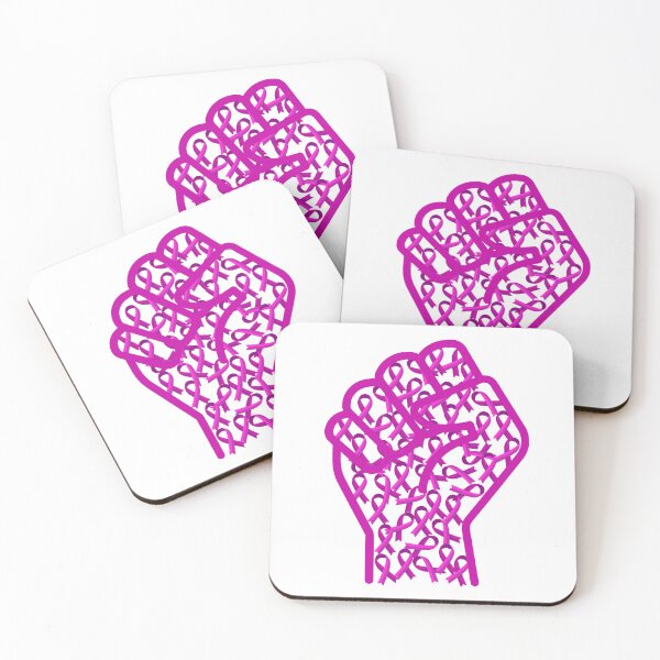 Item preview, Support Pink Fist1 - Flow Art / Pour Painting - jdp-22-0020 designed and sold by ANomadDesigns.