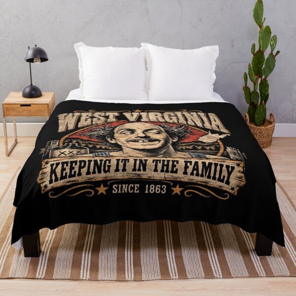 Item preview, West Virginia - Keep It In The Family - Backwoods Appalachia Funny Hillbilly Outlaw Country designed and sold by moonfullStudio.