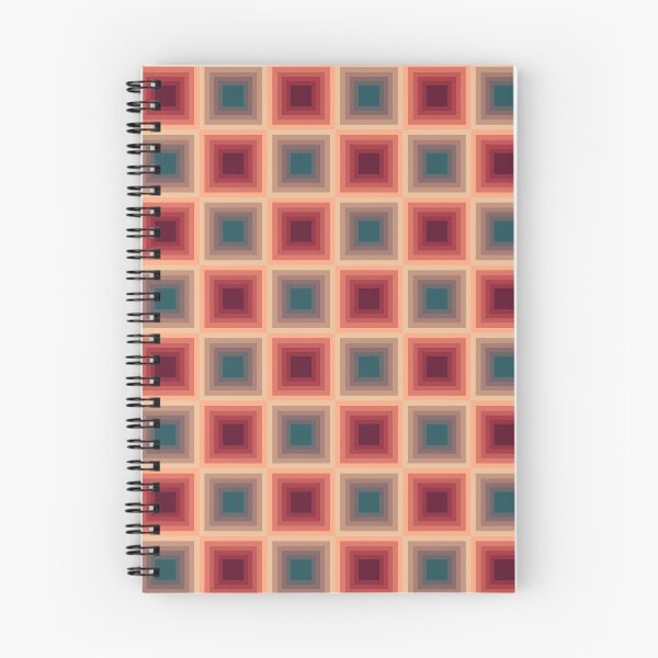 Item preview, Retro Nested Squares — Geometric Seamless Pattern designed and sold by LaPolilladPapel.