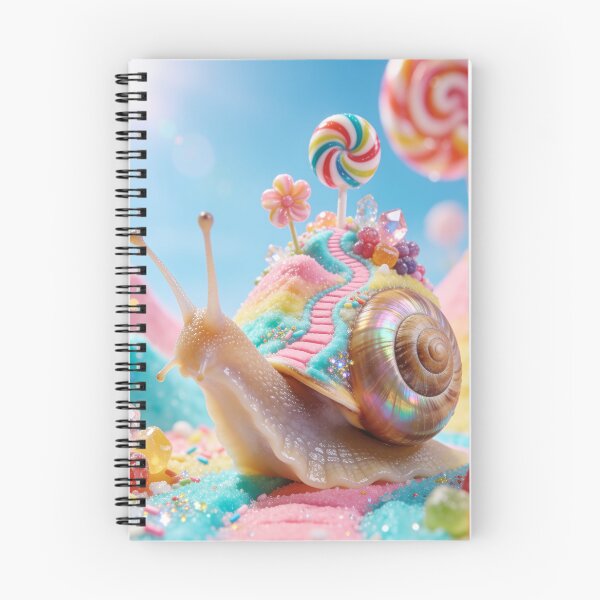 Artikelvorschau, Niedliche Süßigkeitenschnecke in der süßen Lutscherwelt entworfen und verkauft von OksArtStudio.