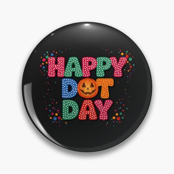 Item preview,  Colorful Halloween Pumpkin Happy Fall Retro Polka Dot  designed and sold by dragonbol023.