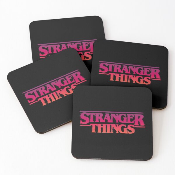 Item preview, Stranger Things 4 Text Red Orange designed and sold by MaceonPi.