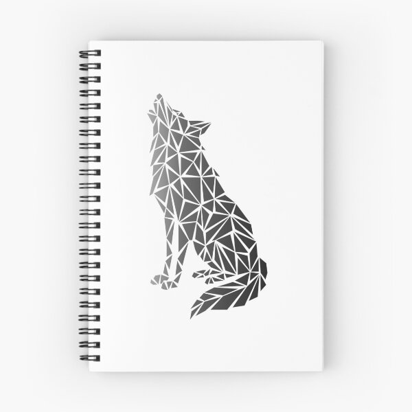 Item preview, Geometric Wolf - Blackstone designed and sold by Espyr.Art.