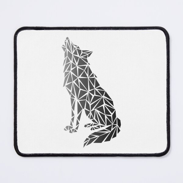Item preview, Geometric Wolf - Blackstone designed and sold by Espyr.Art.