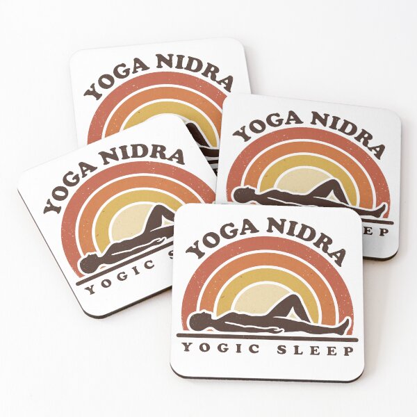 Item preview, Yoga Nidra Yogic Sleep Deep Rest Retro Sunset designed and sold by Osmose-Studio.