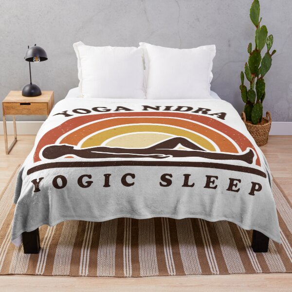Item preview, Yoga Nidra Yogic Sleep Deep Rest Retro Sunset designed and sold by Osmose-Studio.