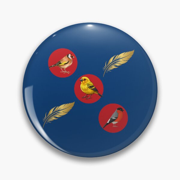 Item preview, Birds and Golden Feathers – Elegant Natural Harmony designed and sold by DidiDesignShop.