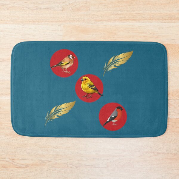 Item preview, Birds and Golden Feathers – Elegant Natural Harmony designed and sold by DidiDesignShop.