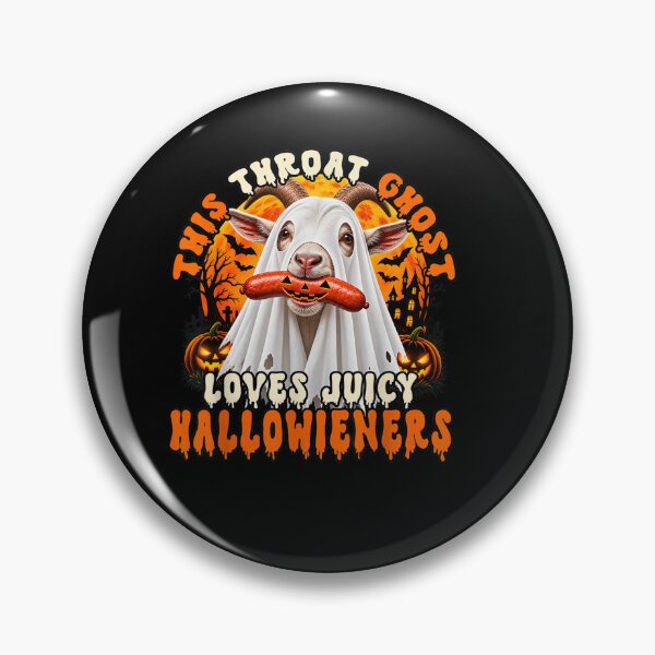 Item preview, Funny Goat Ghoast Ghost Halloween halloweeners hallowieners designed and sold by PladypooZztrt.