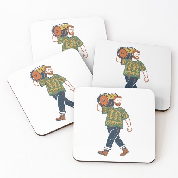 Item preview, Brewer Carrying A Keg designed and sold by eduardoroa22.