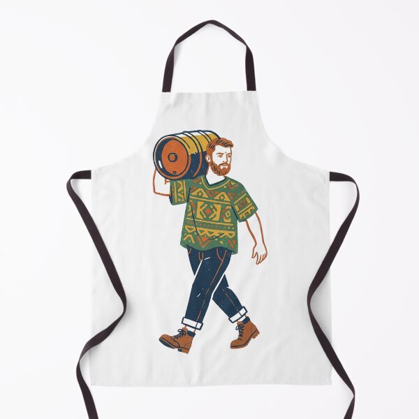 Item preview, Brewer Carrying A Keg designed and sold by eduardoroa22.