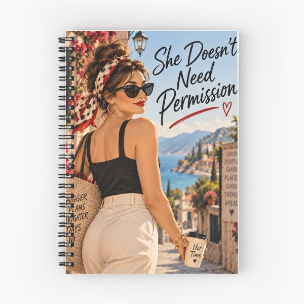 Item preview, She Doesn't Need Permission designed and sold by Peace,love,andbeaches.