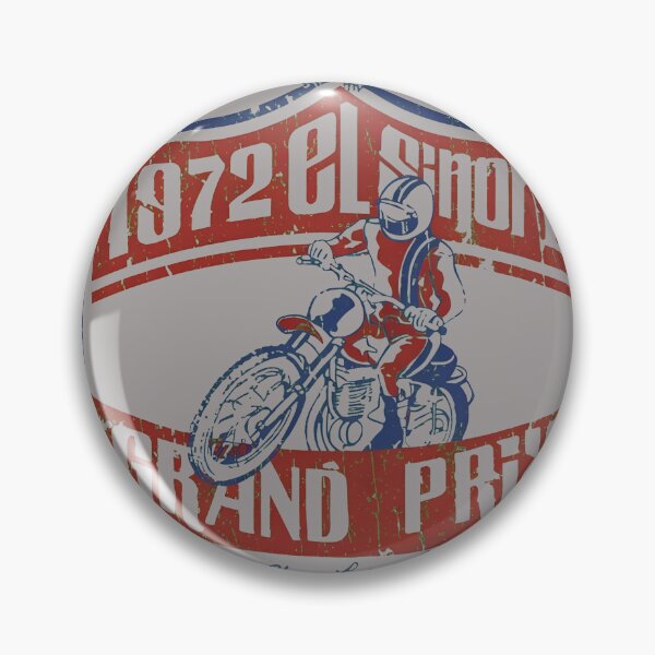 Item preview, 1972 Elsinore Grand Prix Vintage Racer Tee-84 designed and sold by MarcuBing.