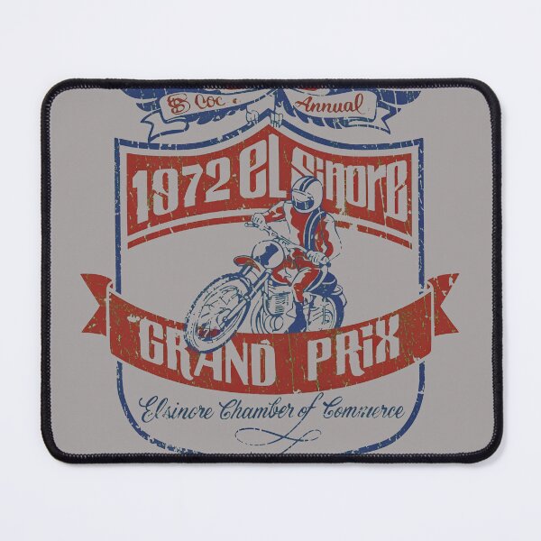 Item preview, 1972 Elsinore Grand Prix Vintage Racer Tee-84 designed and sold by MarcuBing.
