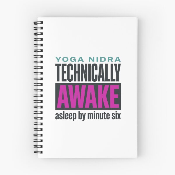 Item preview, Yoga Nidra Technically Awake Funny Yogic Sleep Humor designed and sold by Osmose-Studio.