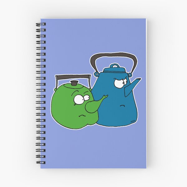 Item preview, Funny Teapots Tea Time Drama Sticker | Sarcastic Kitchen Humor Art designed and sold by MyxaART.