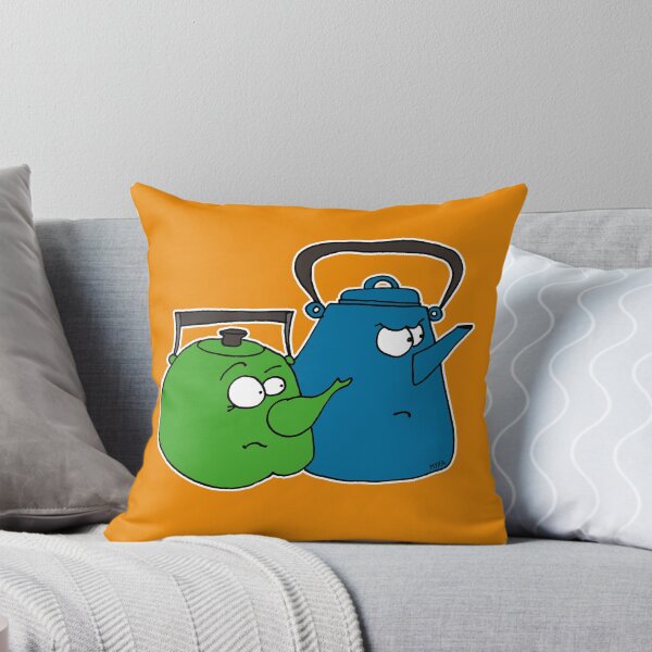 Item preview, Funny Teapots Tea Time Drama Sticker | Sarcastic Kitchen Humor Art designed and sold by MyxaART.