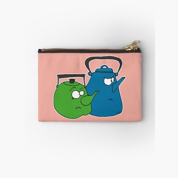 Item preview, Funny Teapots Tea Time Drama Sticker | Sarcastic Kitchen Humor Art designed and sold by MyxaART.