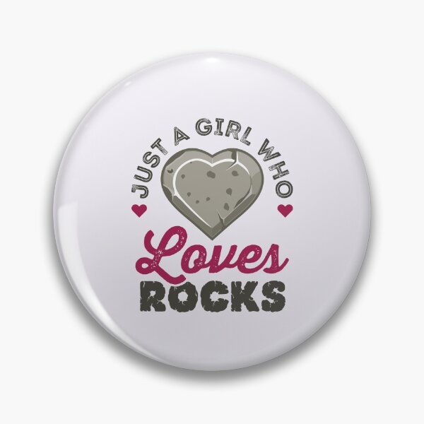 Item preview, Just a Girl Who Loves Rocks Rock Collector Rockhound designed and sold by jaygo.