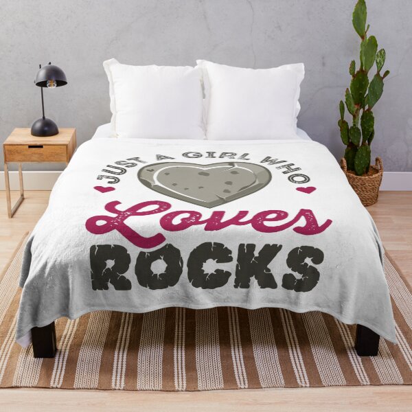 Item preview, Just a Girl Who Loves Rocks Rock Collector Rockhound designed and sold by jaygo.
