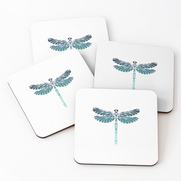 Item preview, Geometric Dragonfly - Deep Ocean designed and sold by Espyr.Art.