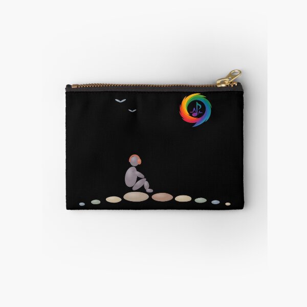 Item preview, Pebble Art Music Lover Watching Sunset designed and sold by NeoFineFrame.