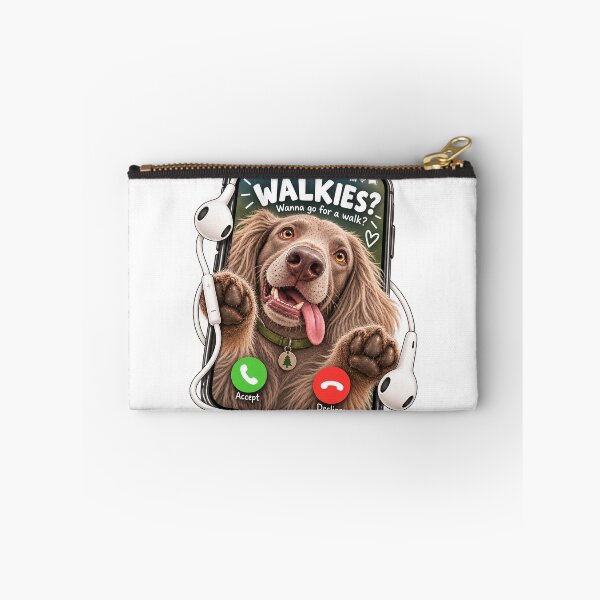 Item preview, Funny Dog Walkies Design designed and sold by HoldYourPoint.