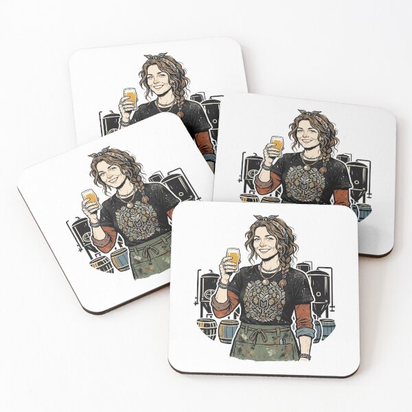 Item preview, Boho Brewer Portrait designed and sold by eduardoroa22.