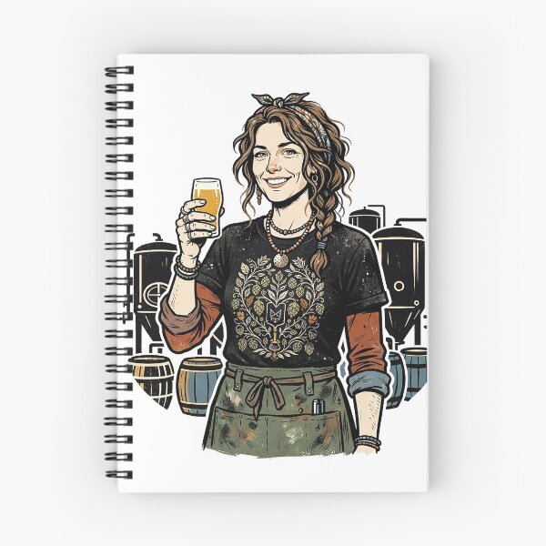 Item preview, Boho Brewer Portrait designed and sold by eduardoroa22.