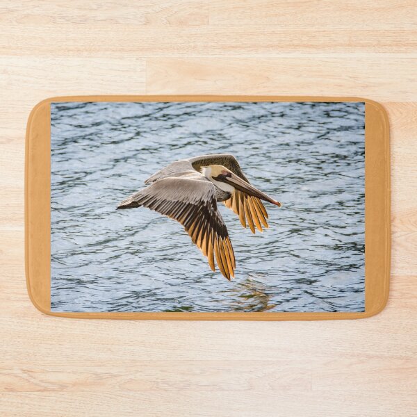 Item preview, Brown Pelican Gliding Over Water designed and sold by Debra Martz.