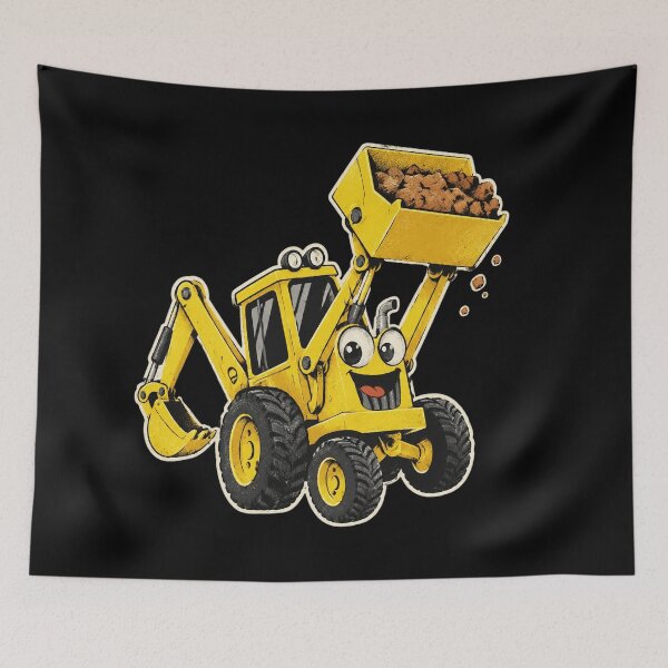 Item preview, Yellow Excavator designed and sold by Mckenna165.
