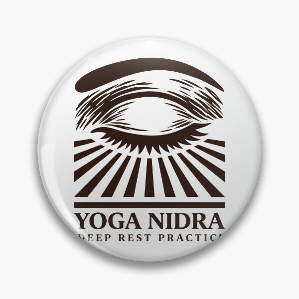 Item preview, Yoga Nidra Symbol Closed Eye Woodcut Meditation Art designed and sold by Osmose-Studio.
