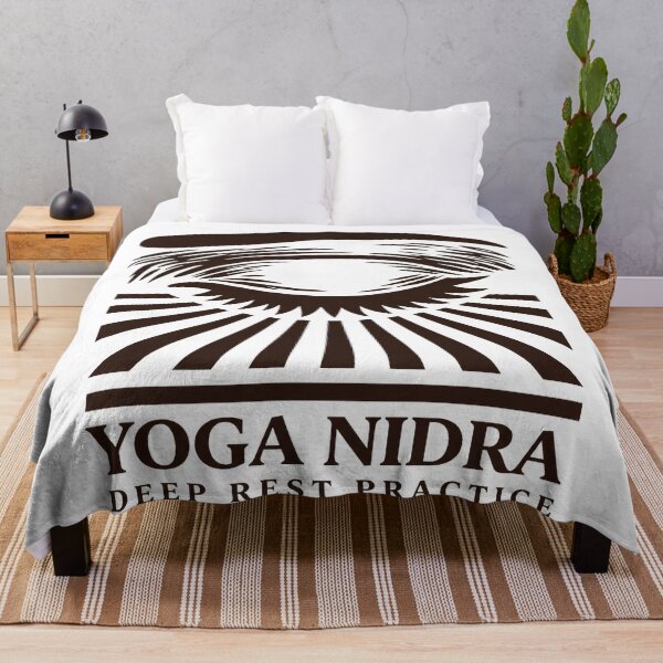 Item preview, Yoga Nidra Symbol Closed Eye Woodcut Meditation Art designed and sold by Osmose-Studio.