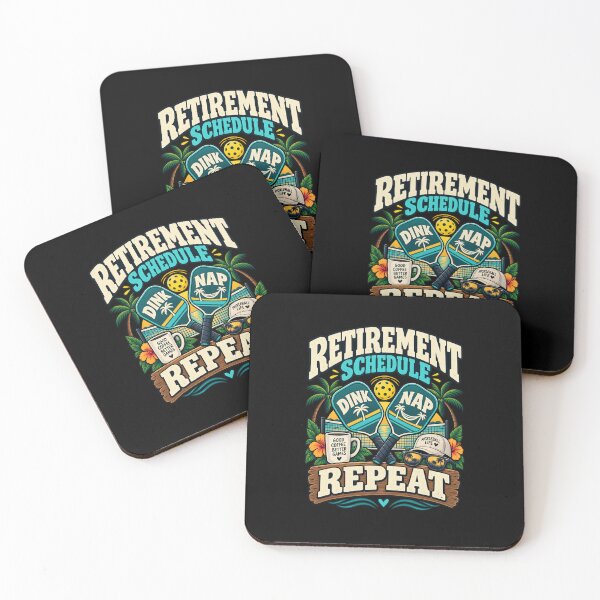 Item preview, Retirement Schedule Dink Nap Repeat .. Funny Pickleball Retirement designed and sold by Ridaelb.